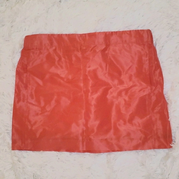 J. Crew Silk Mini-Skirt - Picture 1 of 2